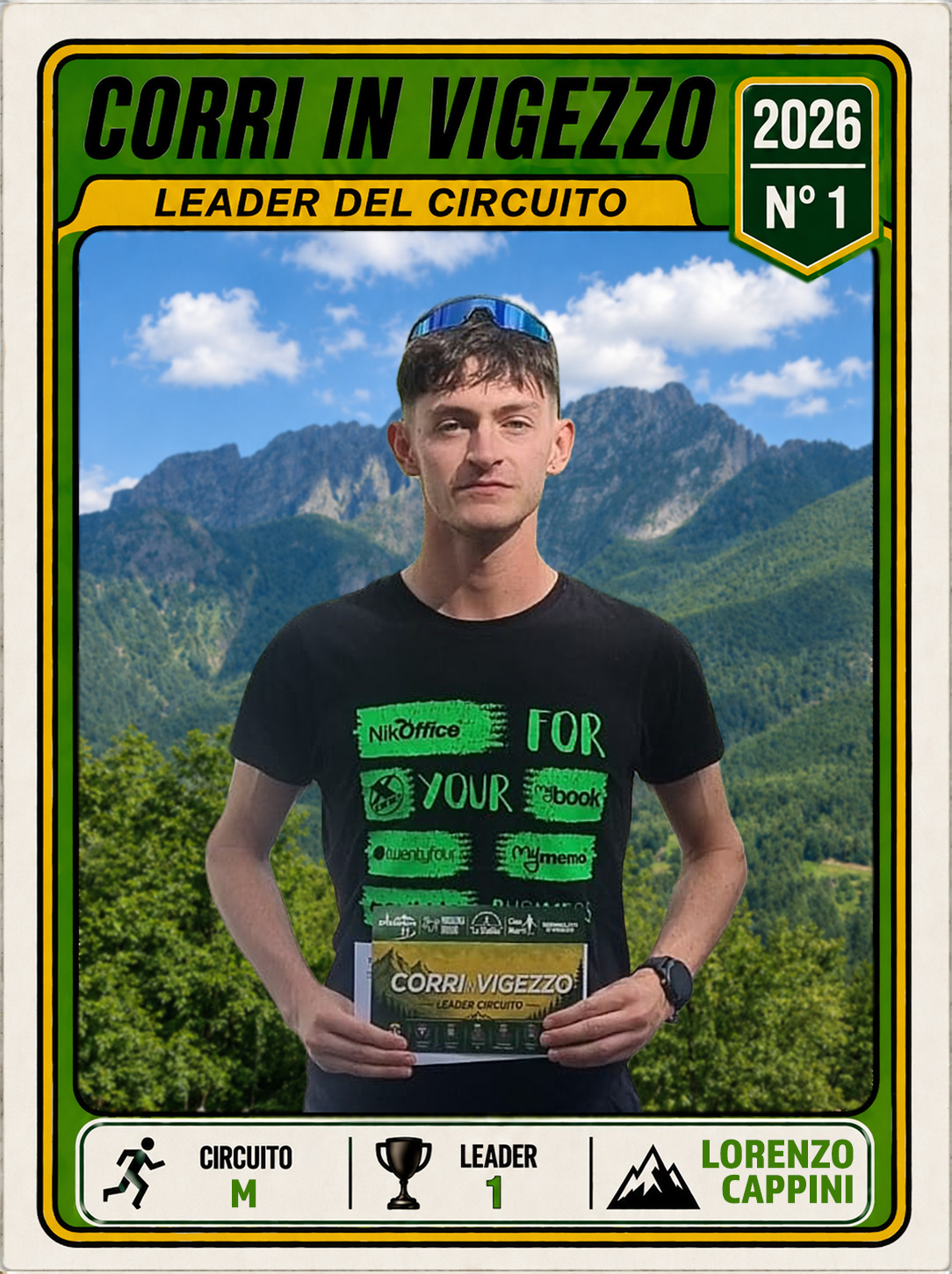 Leader maschile del circuito Corri in Vigezzo