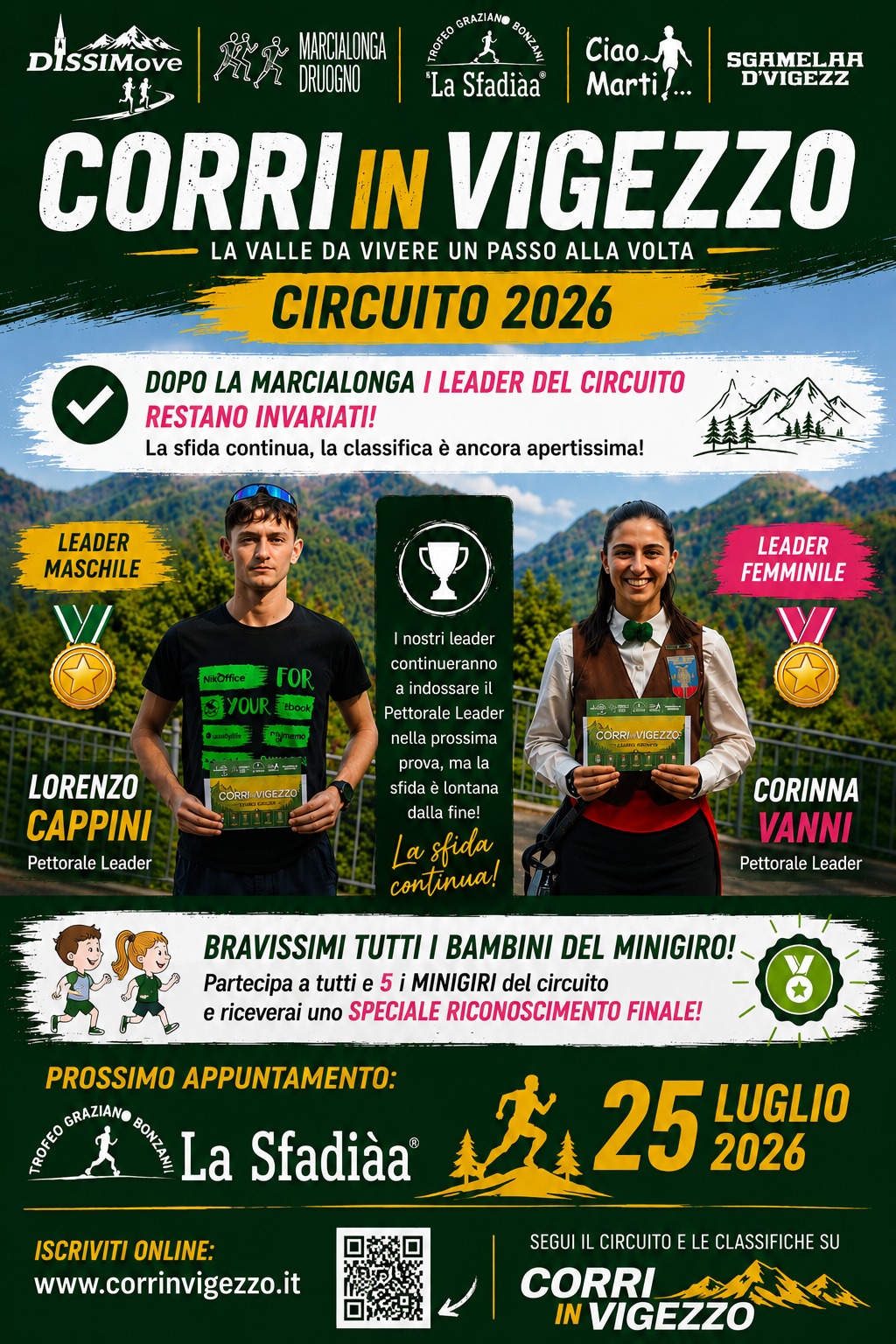 Leader del circuito Corri in Vigezzo 2026